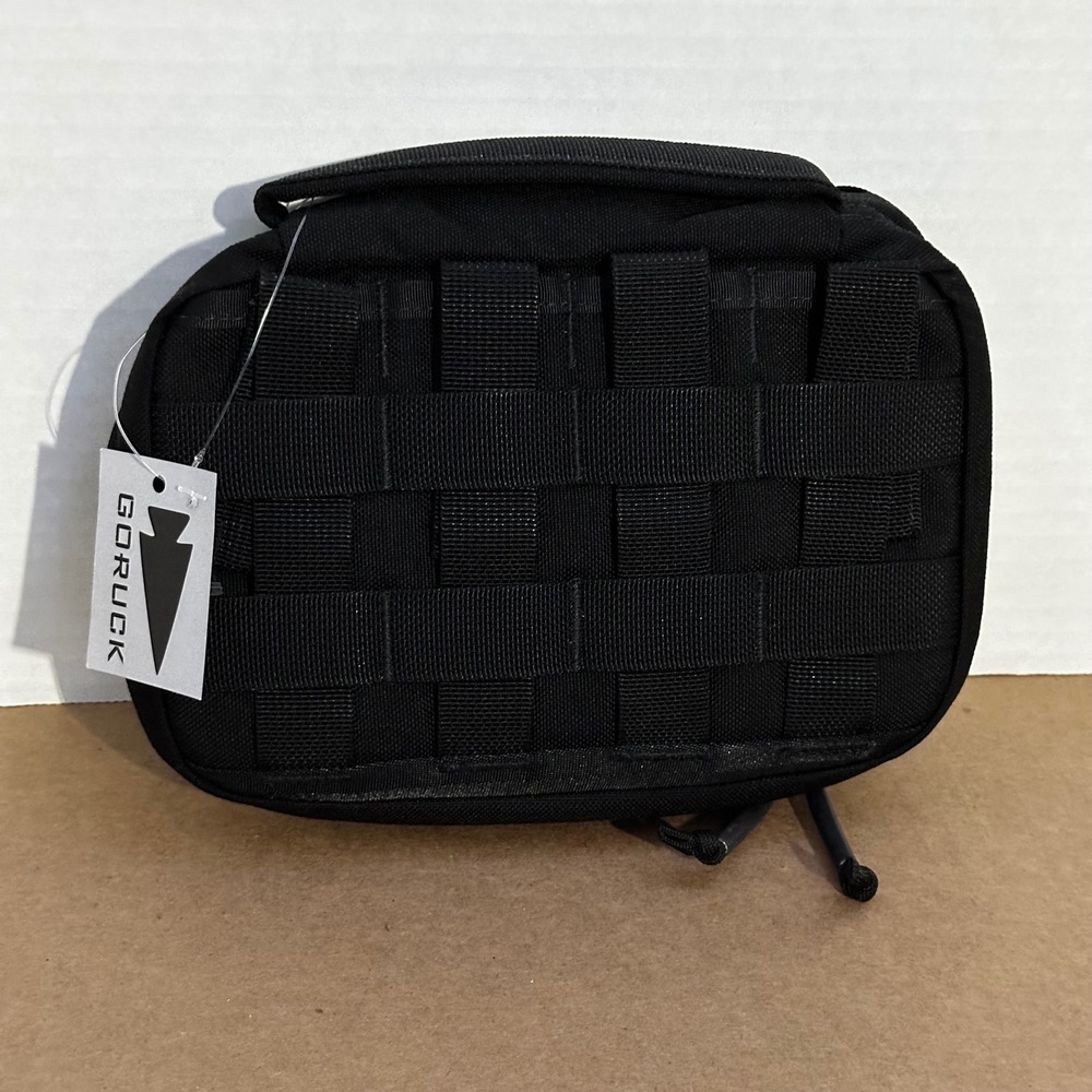 GORUCK Padded Field Pocket GR1 Unisex OS Black NEW Tactical MOLLE Pouch 300501